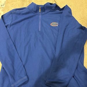 TOMMY BAHAMA GLORIDA GATOR QUARTER ZIP, Men’s XL:New
